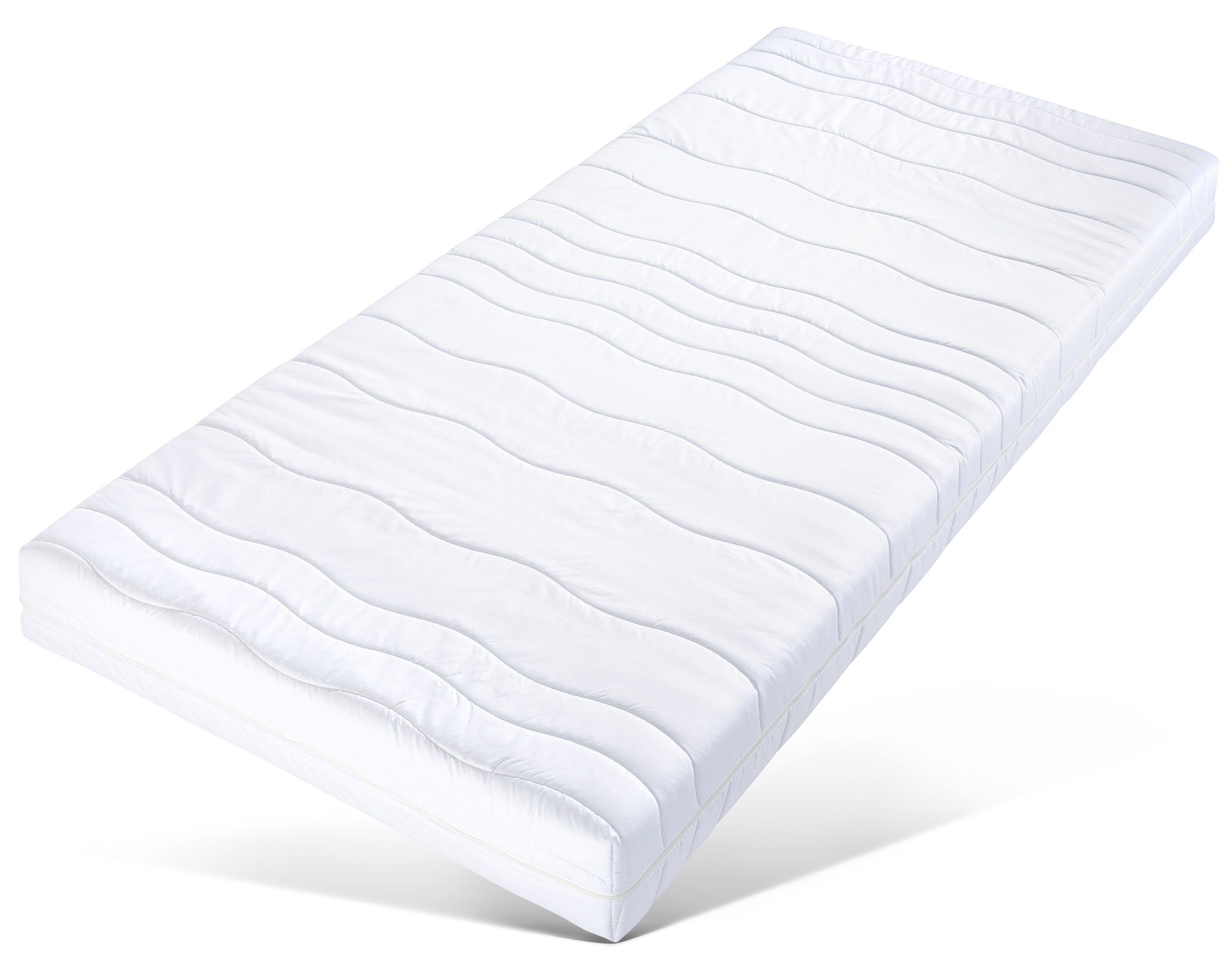 Komfortschaummatratze Dura Flex KS, Beco, 18 cm hoch, Besonders hygienischer Mikrofaser-Bezug