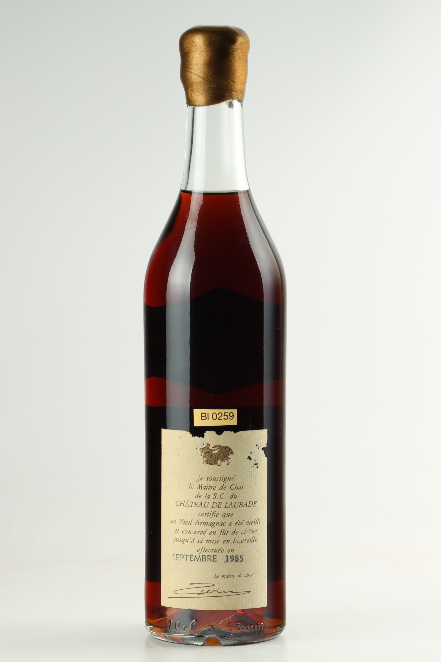 Laubade Bas Armagnac 1926, Armagnac
