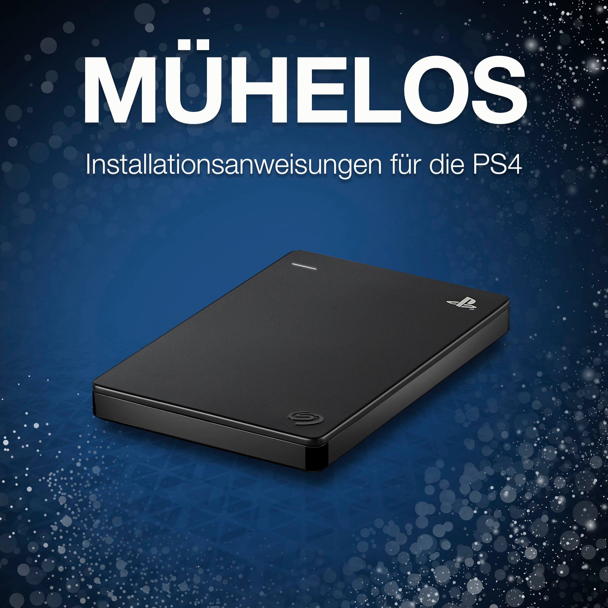 Seagate Game Drive PS4 STGD2000200 externe Gaming-Festplatte (2 TB) 2,5