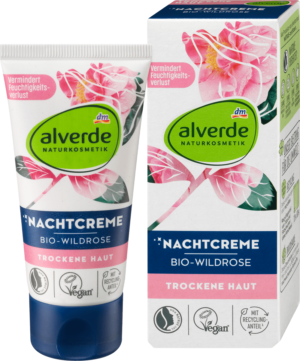 Nachtcreme Wildrose, 50 ml