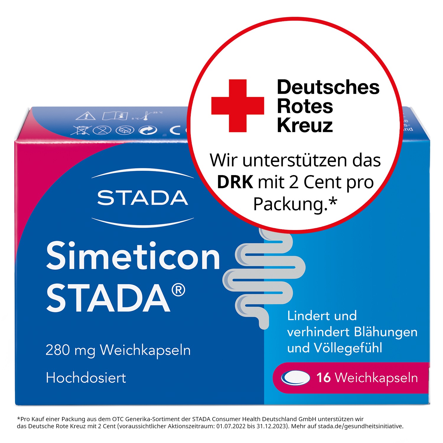 SIMETICON 280 mg Weichkapseln