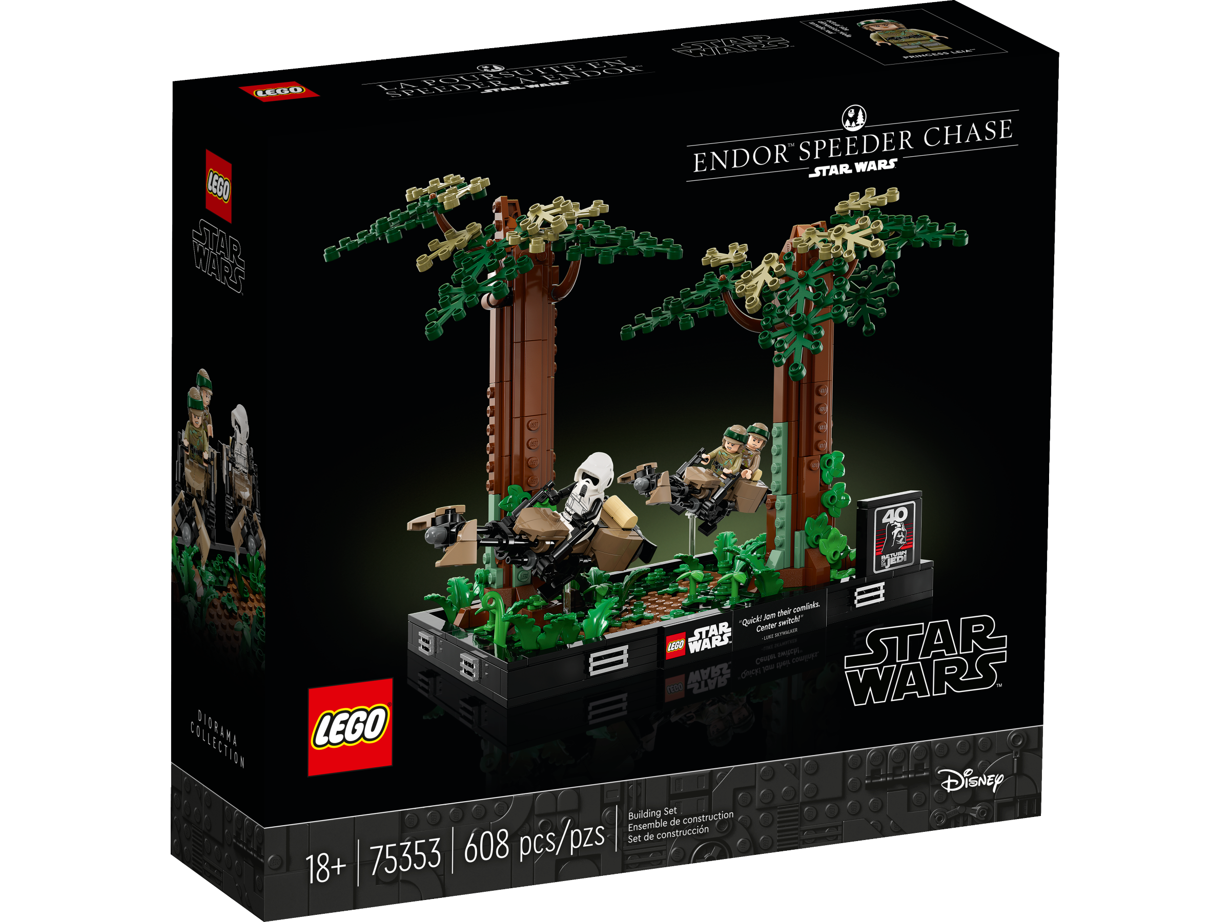 Verfolgungsjagd auf Endor™ – Diorama 75353