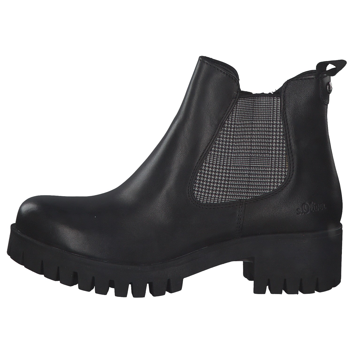 s. Oliver 25427, Stiefeletten, Damen, Schwarz