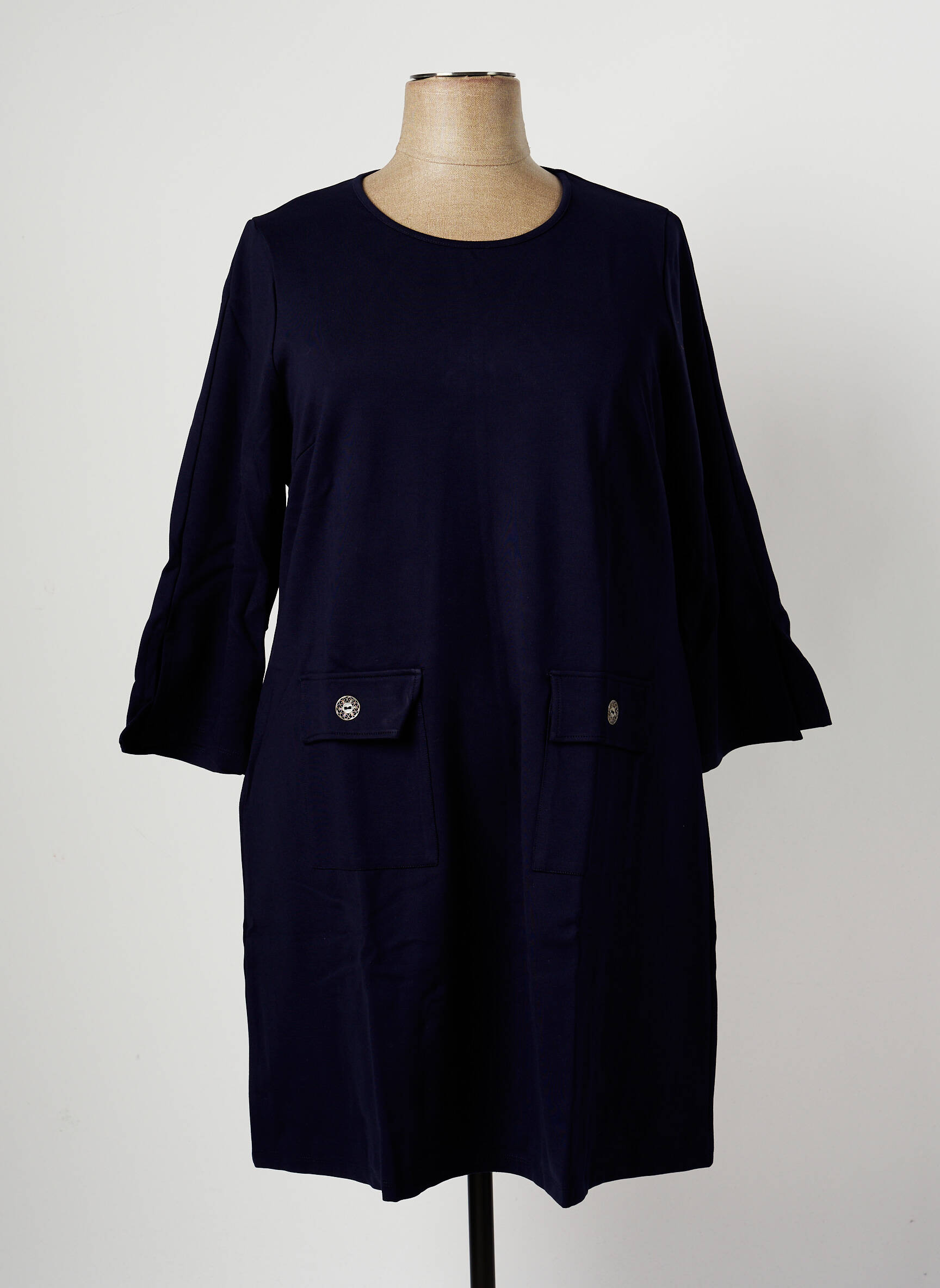 Maloka Tuniquemanchelongue Femme couleur bleu