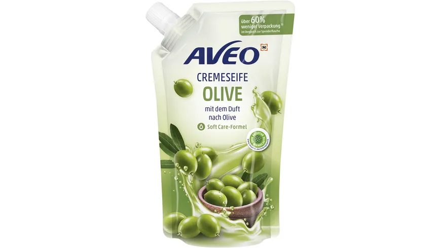 AVEO Cremeseife Flüssig Olive Nachfüllung 500 ml