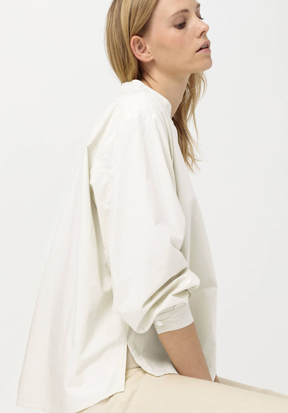 Bluse aus reiner Bio-Baumwolle