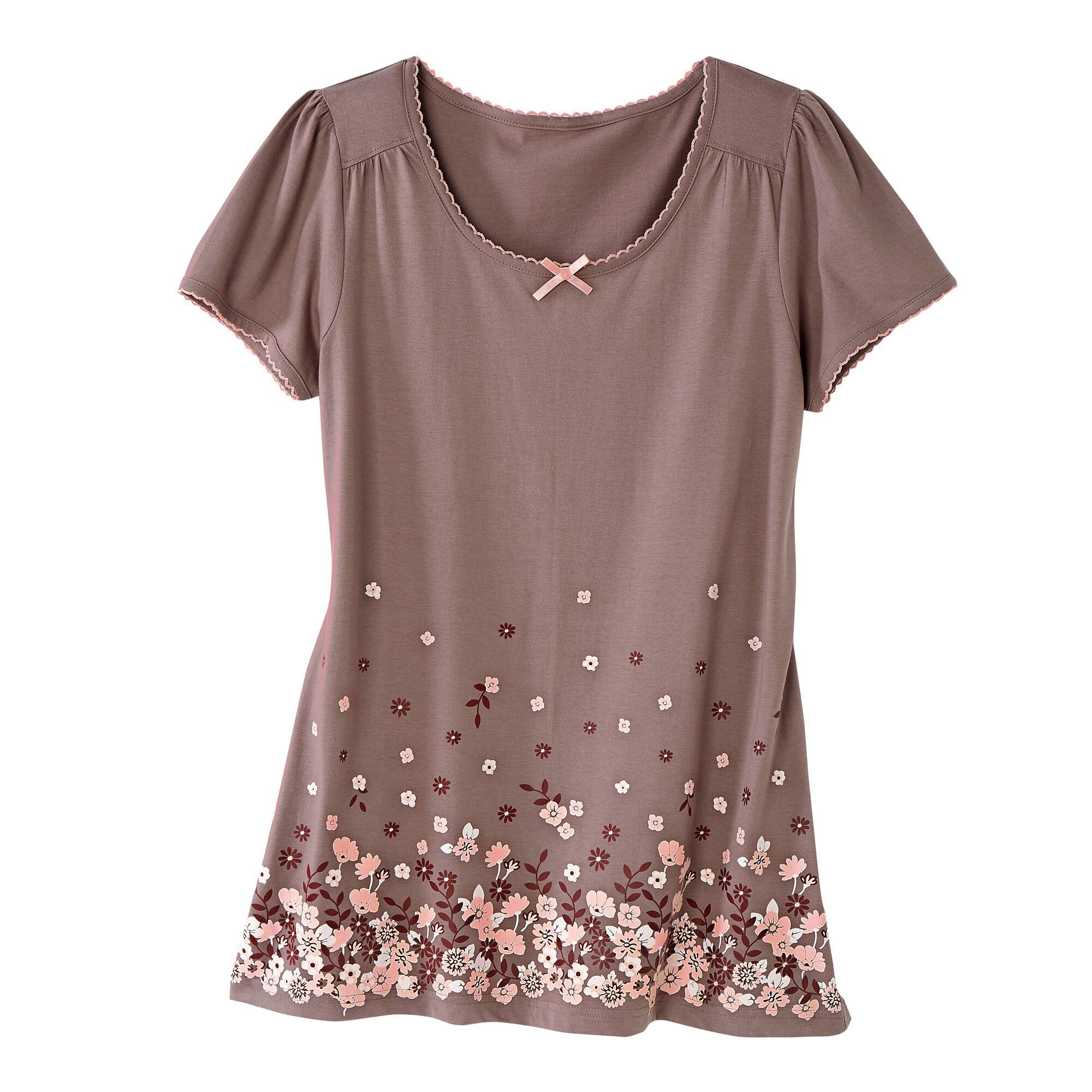 Tee-shirt imprimé fleurs