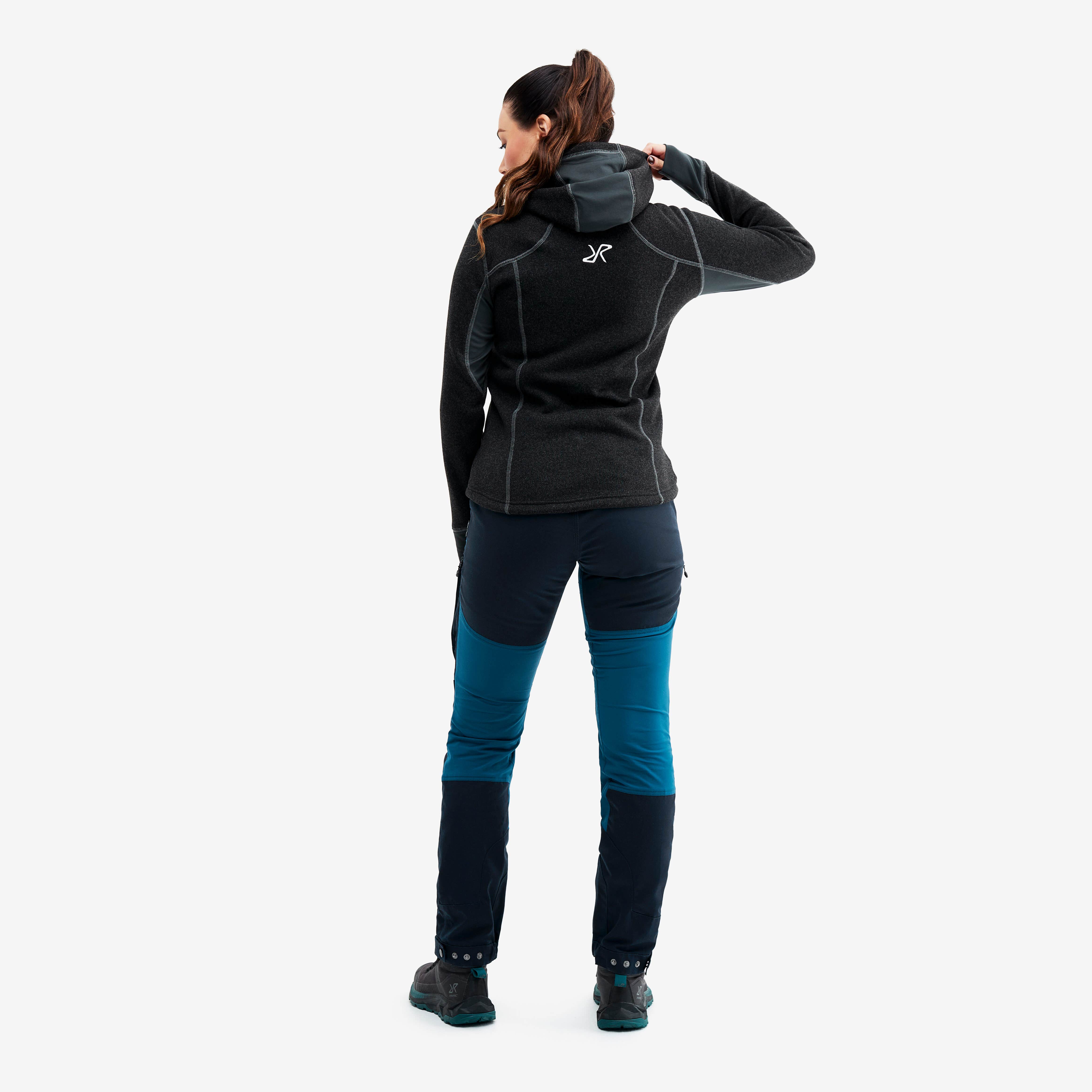 Fusion Hoodie Femme Black