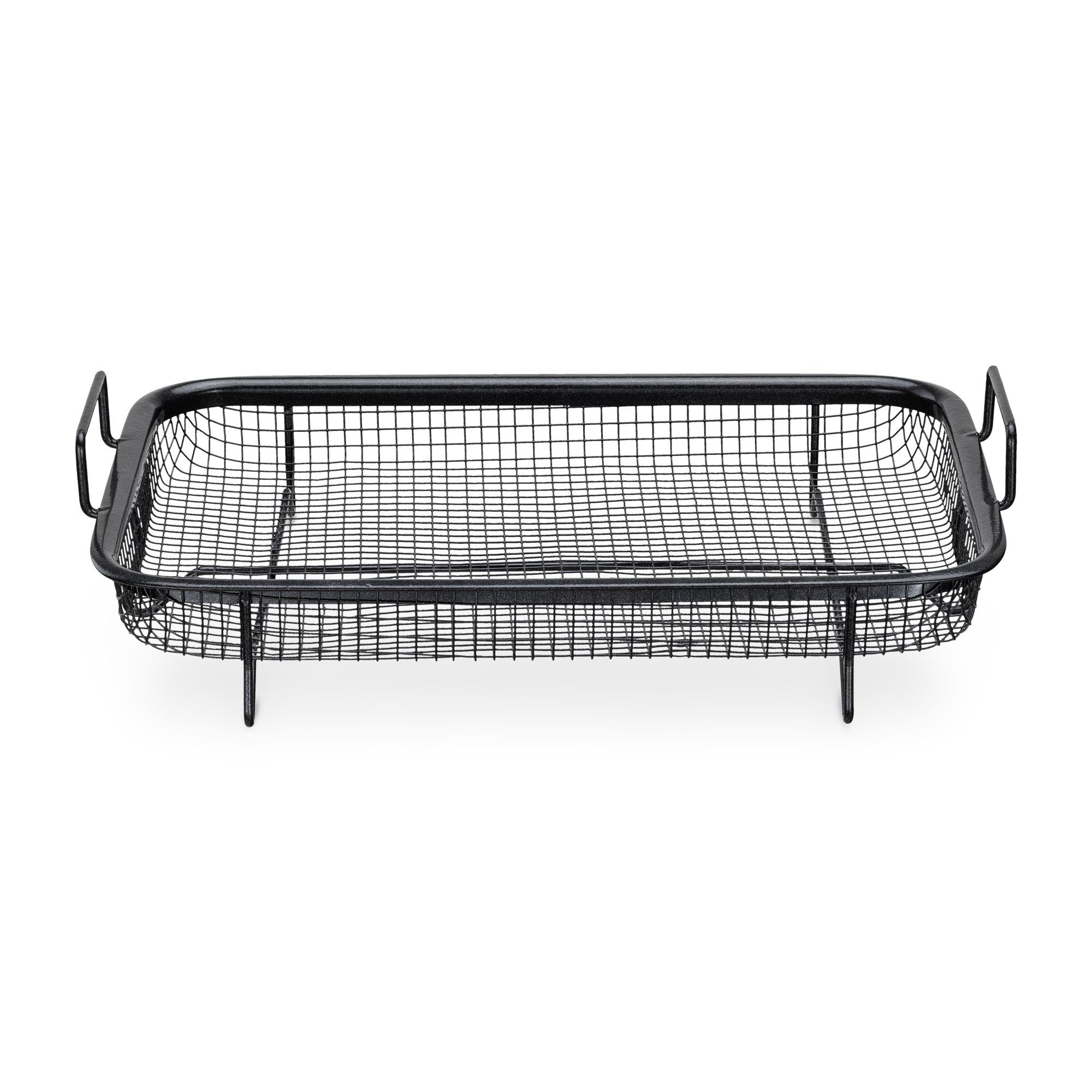 Navaris Backblech Grillkorb Gitter für Backofen - 32x22,5cm - Antihaftbeschichtung, Edelstahl