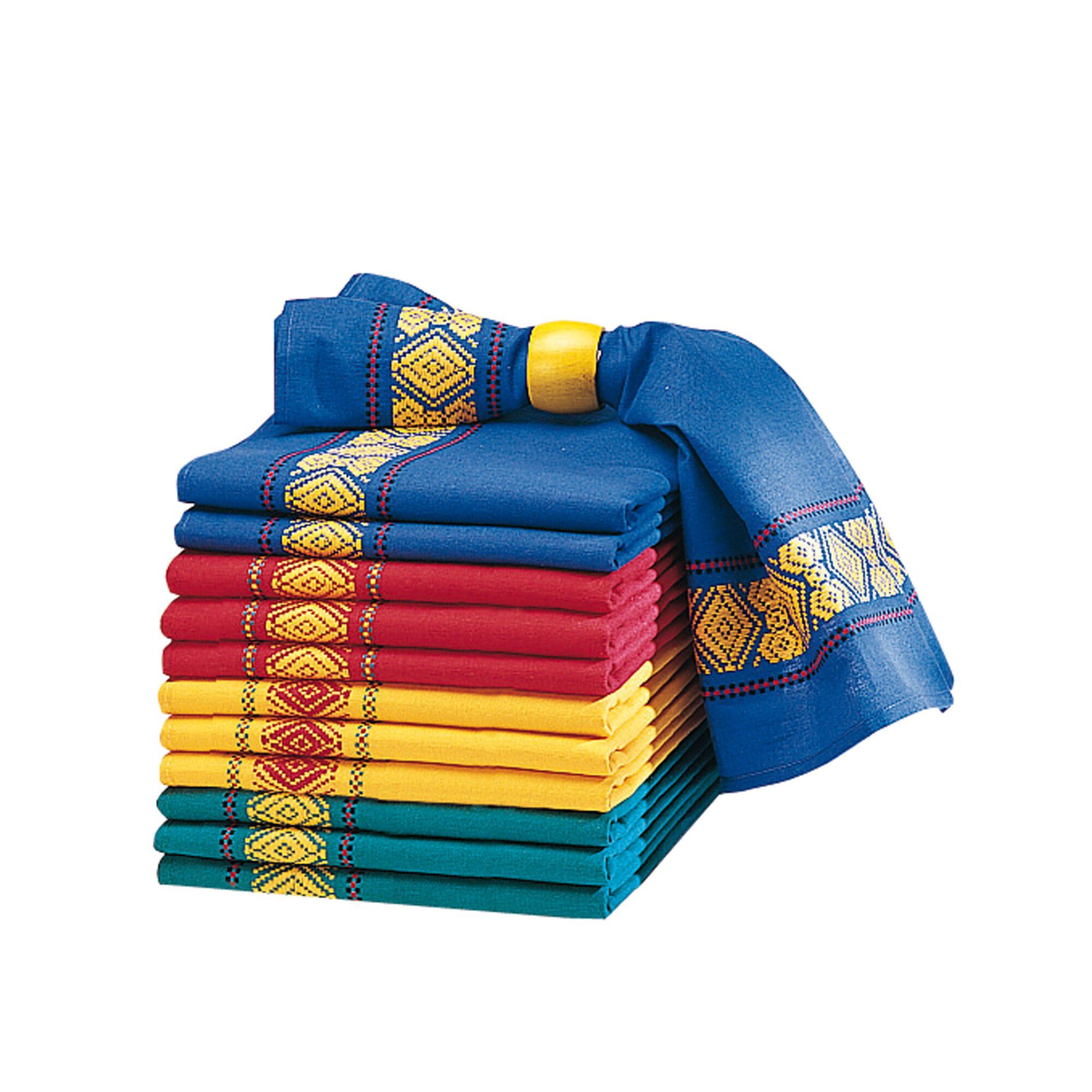 Serviette de table carreaux Landes