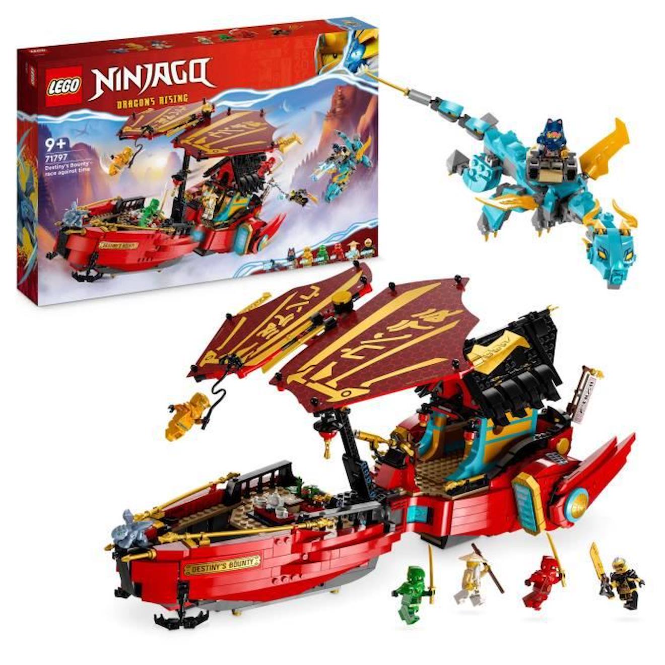 LEGO® NINJAGO 71797 Le QG des Ninjas