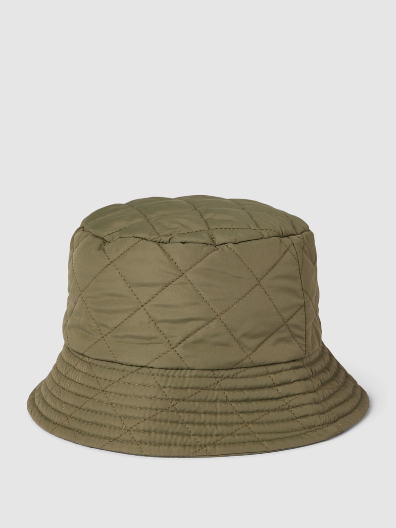 Bucket Hat in Stepp-Optik in khaki