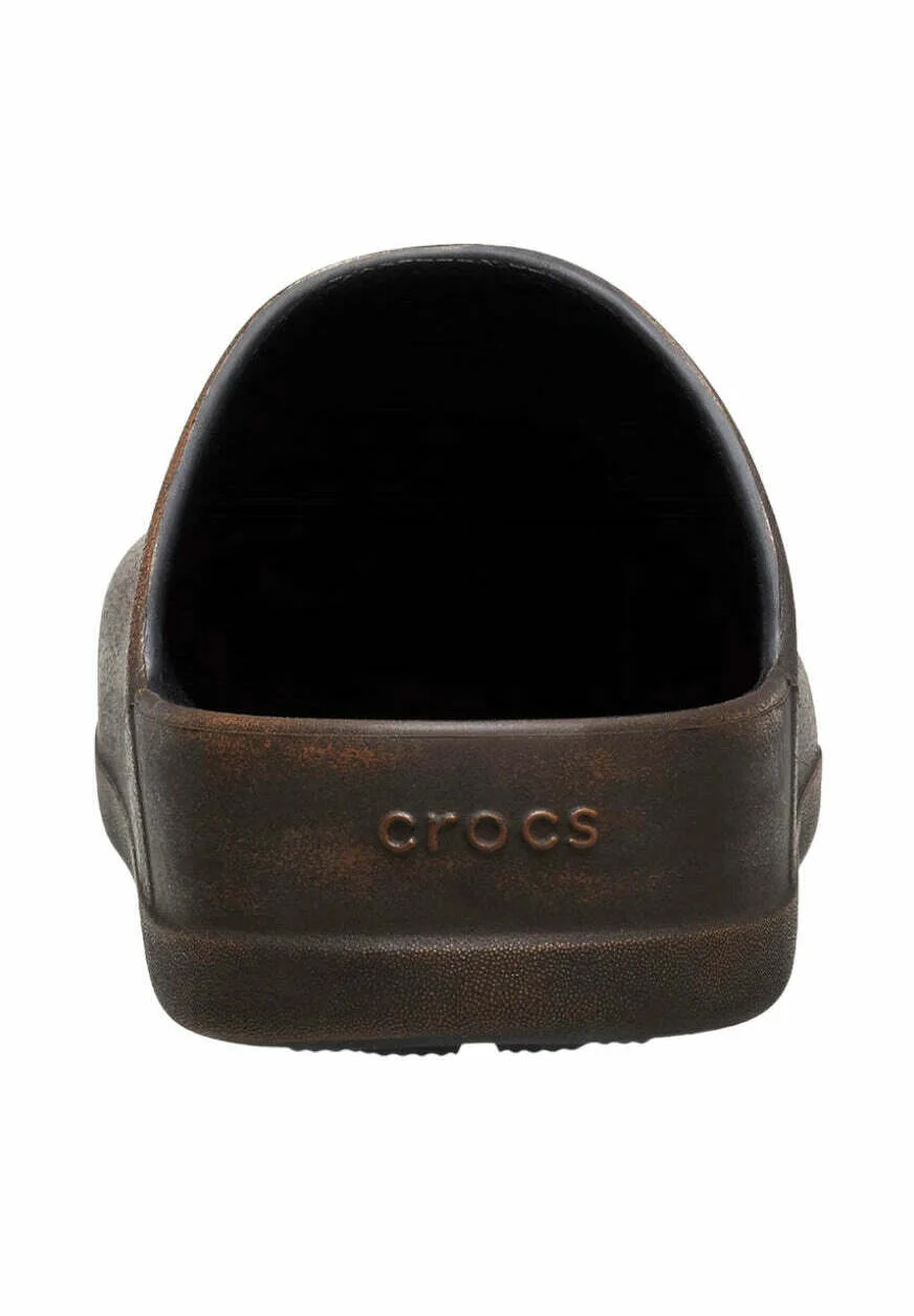 Crocs DYLAN BURNISHED MOCHA - Zuecos