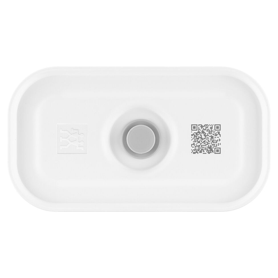 Vakuum Lunchbox S, Kunststoff, Weiß-grau