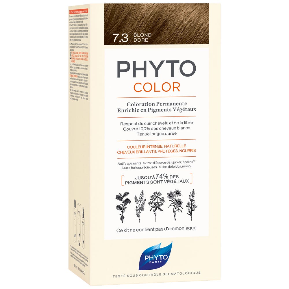 Phyto Phytocolor 7.3 Goldblond Pflanzliche Haarcoloration