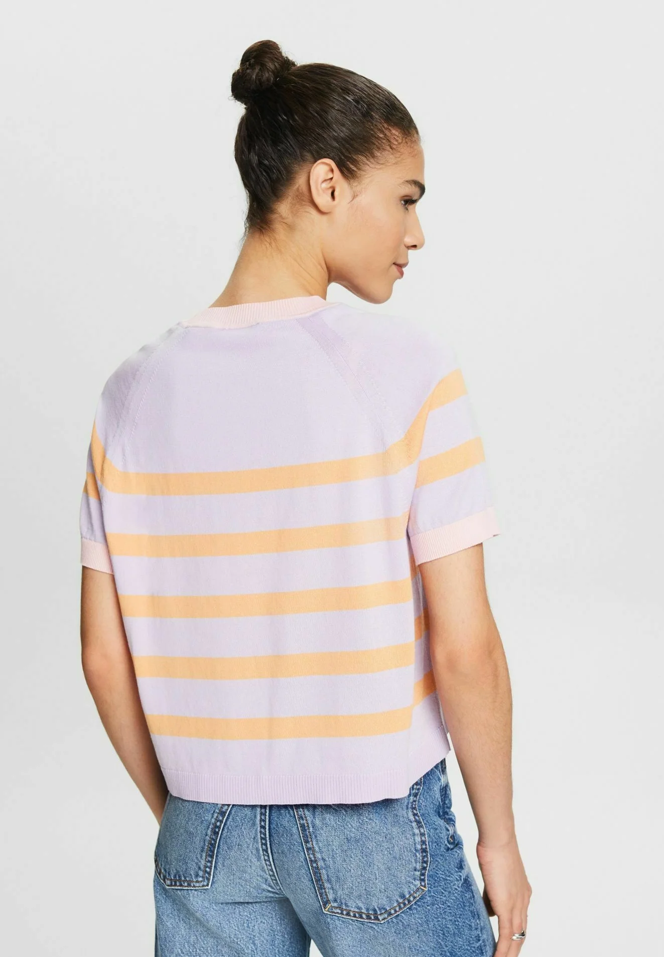 Esprit STRIPED - Camiseta con estampado