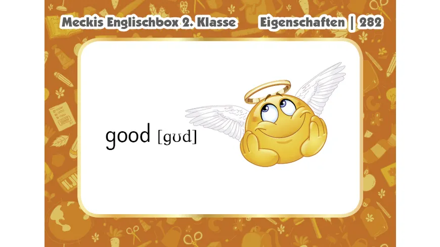 ademo Karteikarten Meckis Englischbox 2. Klasse