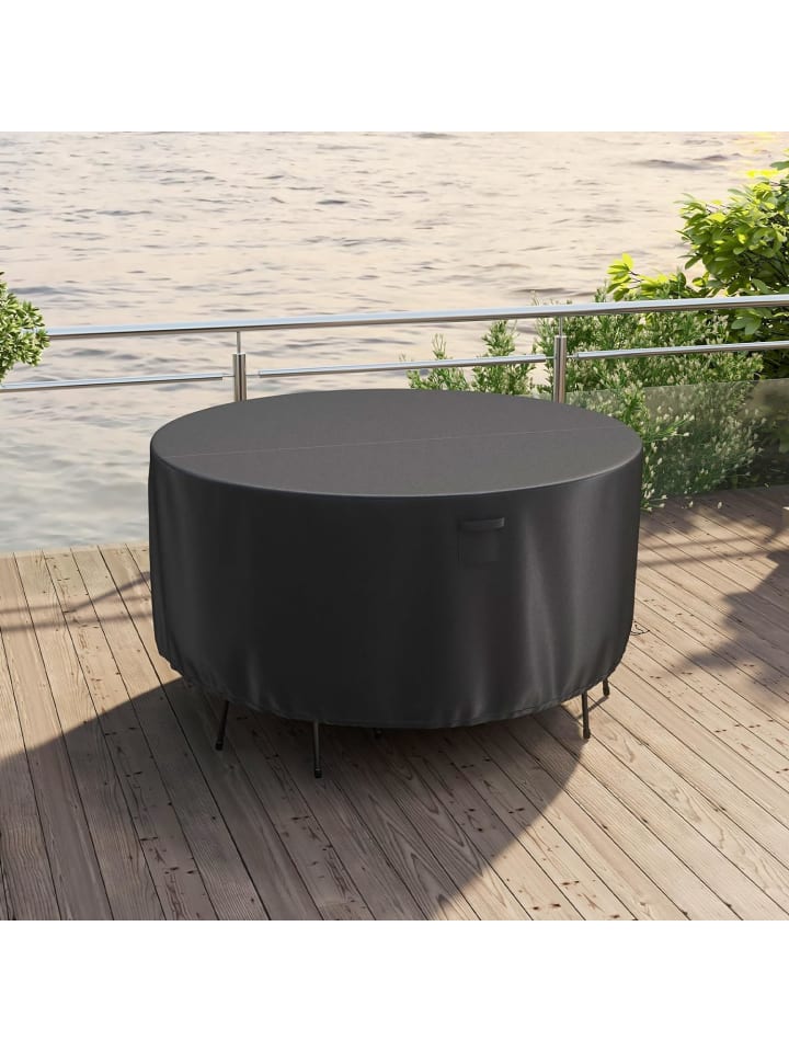 COSTWAY Abdeckung für Gartenmöbel 213x70cm in Schwarz günstig kaufen onesize