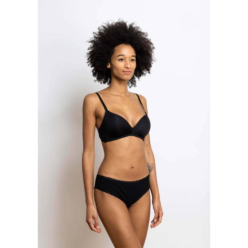 Snocks Slips mit Spitze aus Bio-Baumwolle Unterhose Damen