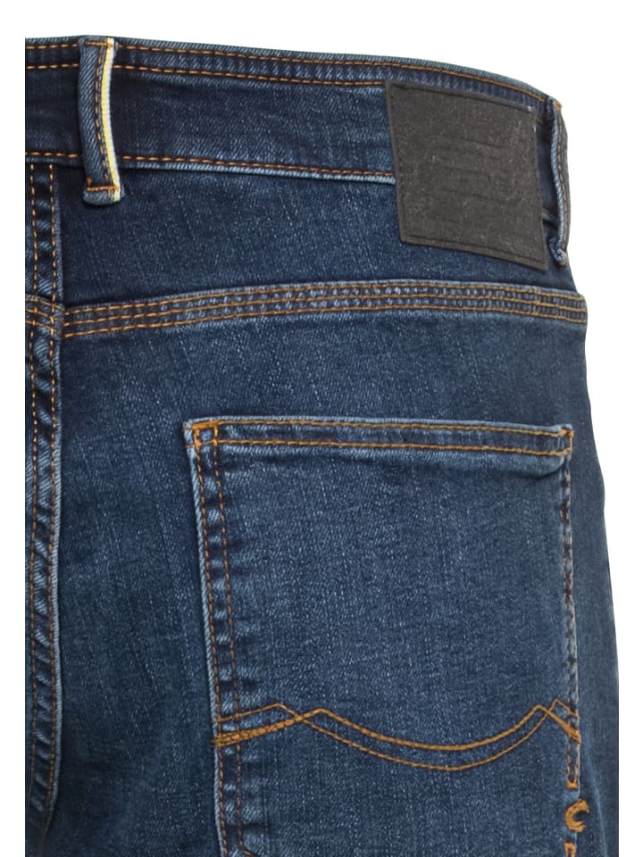 Camel Active Relaxed Fit 5-Pocket Jeans in Blau günstig kaufen