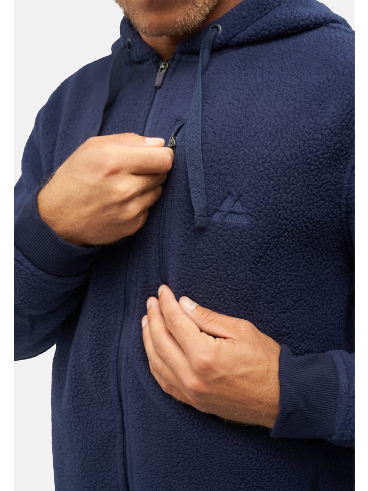 DANISH ENDURANCE Fleecejacke High Pile in dark blue günstig kaufen