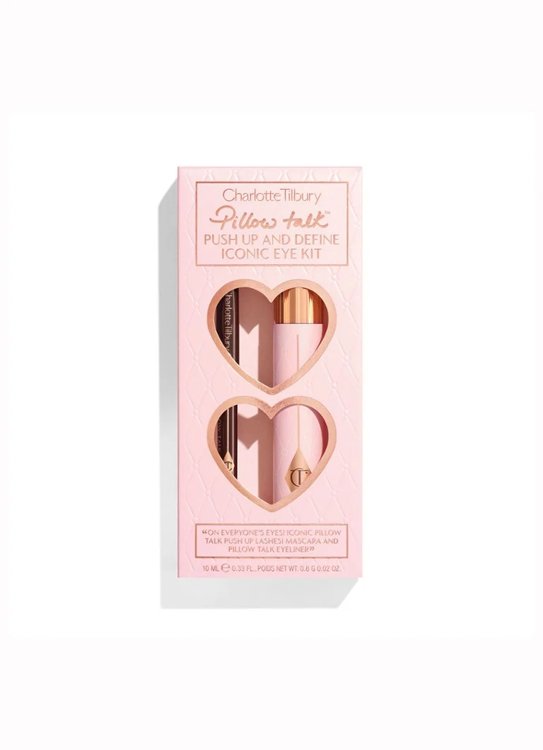Kit de ochi Charlotte Tilbury Pillow Talk Push and Define - Ediție limitată