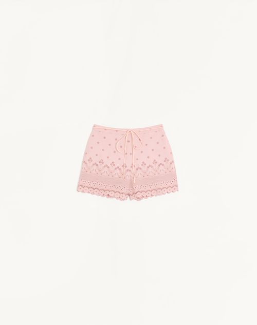 Shorts em Sangallo com motivo Fleur A Jours Daisy