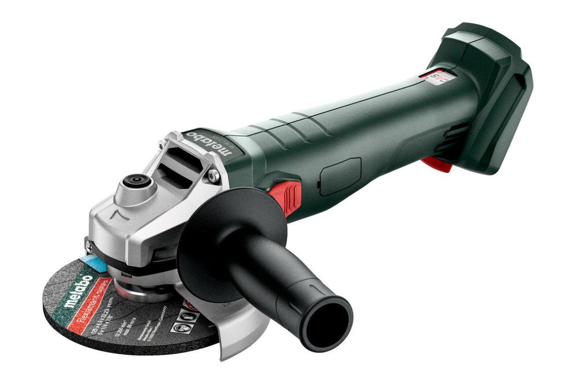 Meuleuse d'angle sans fil Metabo 602371850 W 18 7-125 18 V (batterie et chargeur non inclus).