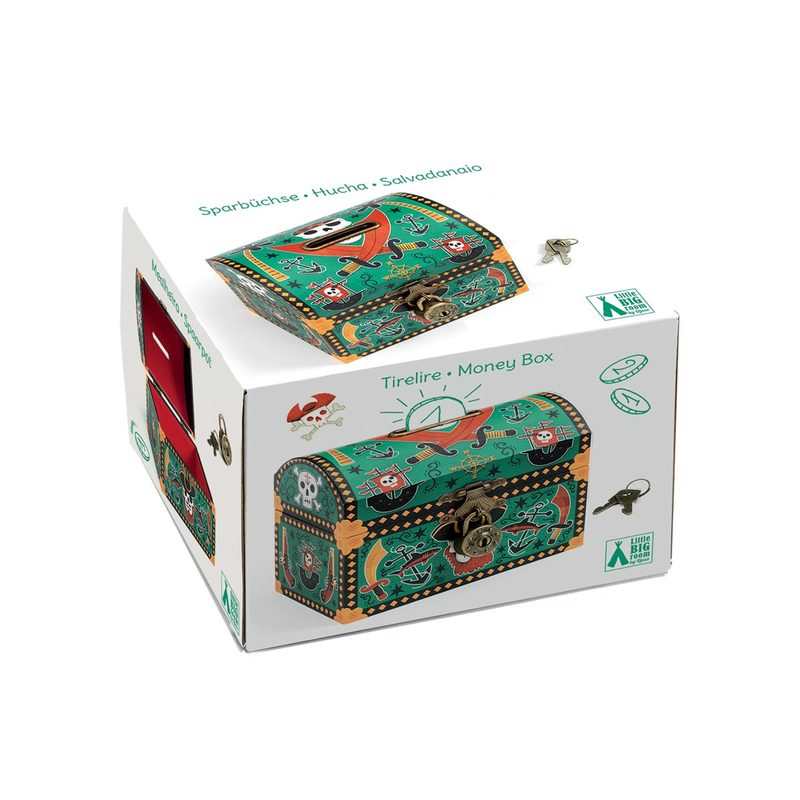 Tirelire pirate Djeco