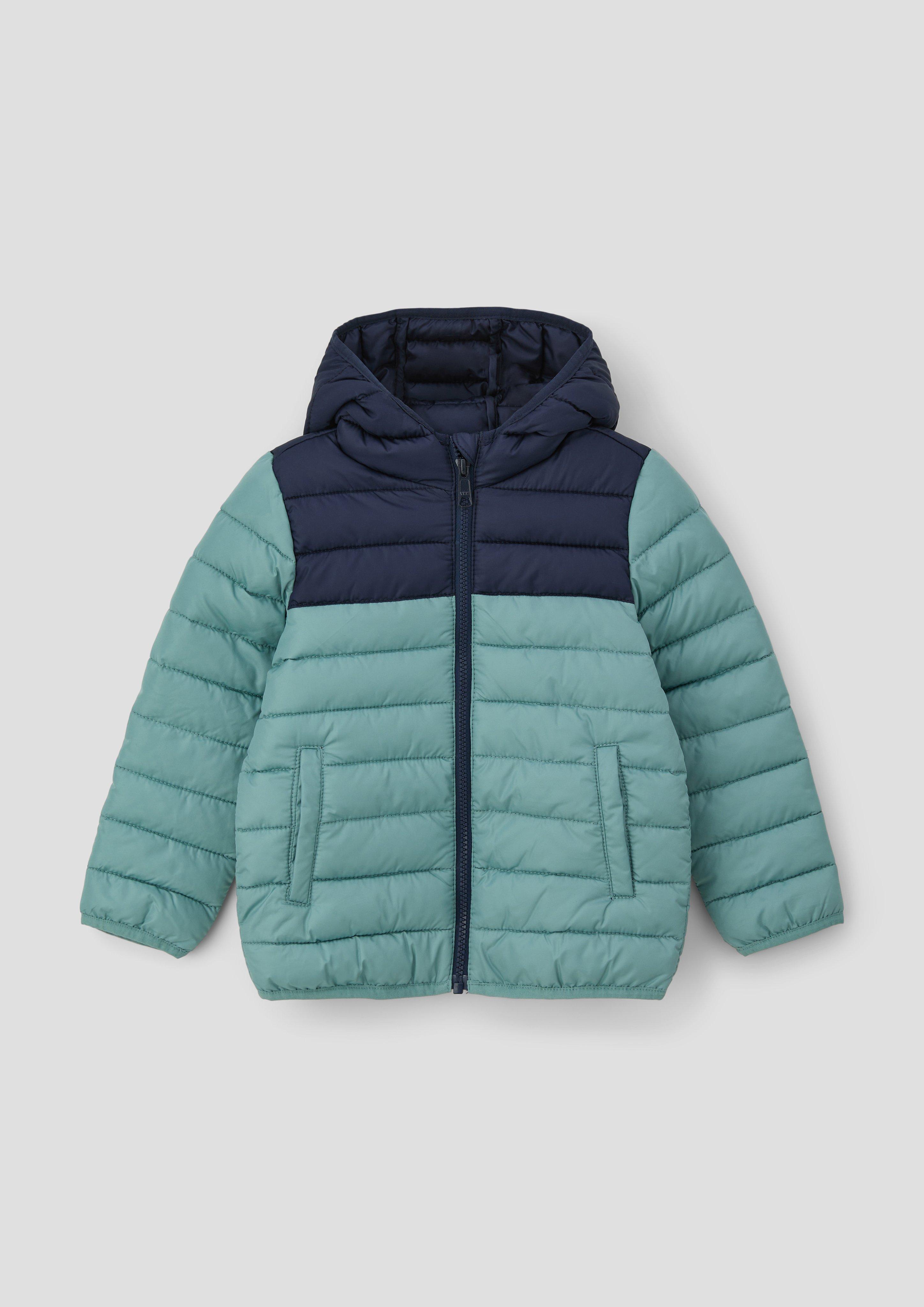 Gesteppte Jacke mit Kapuze  2140435-6554
