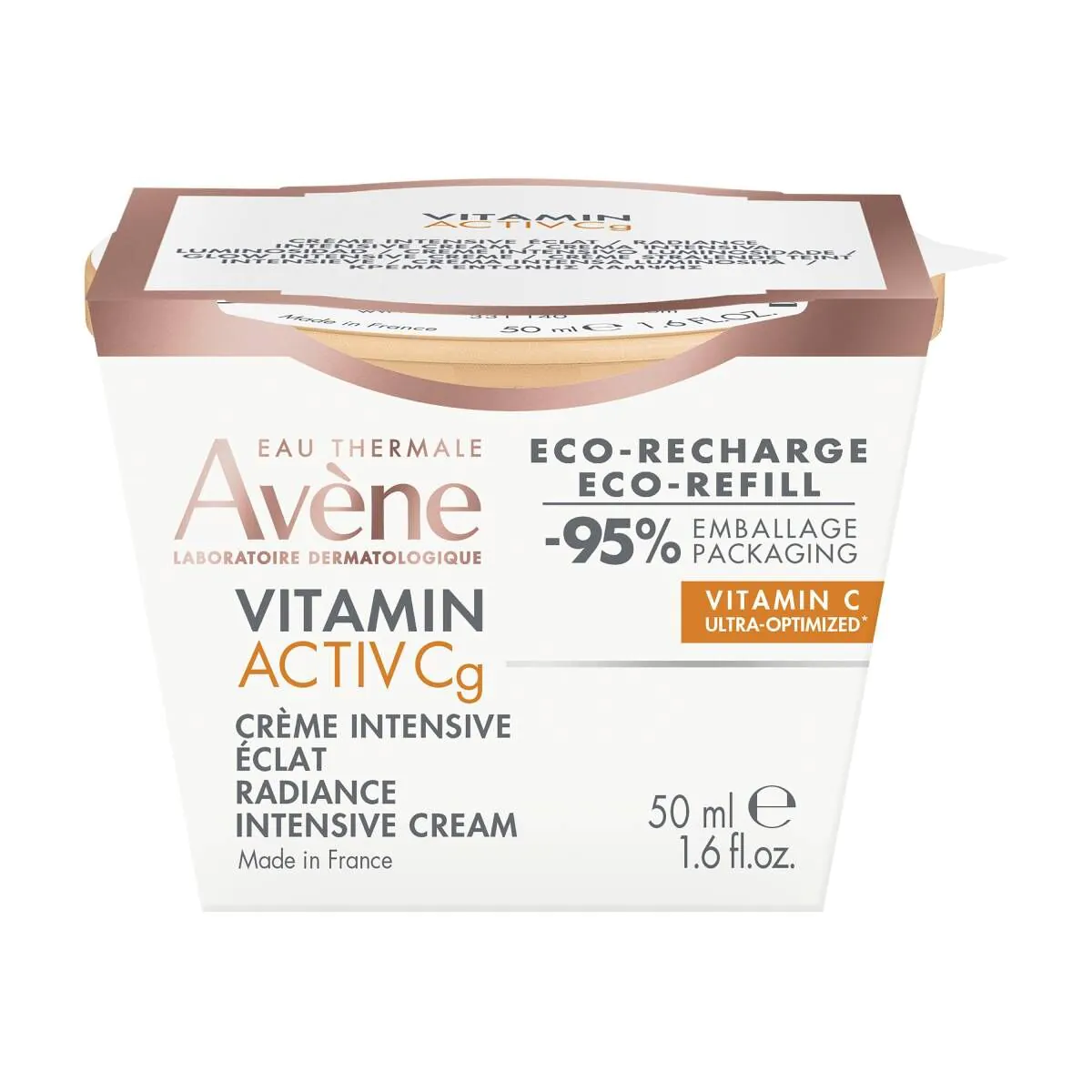 Avene Vitamin Activ Cg Eco-refill Intensiv Lysnende Creme
