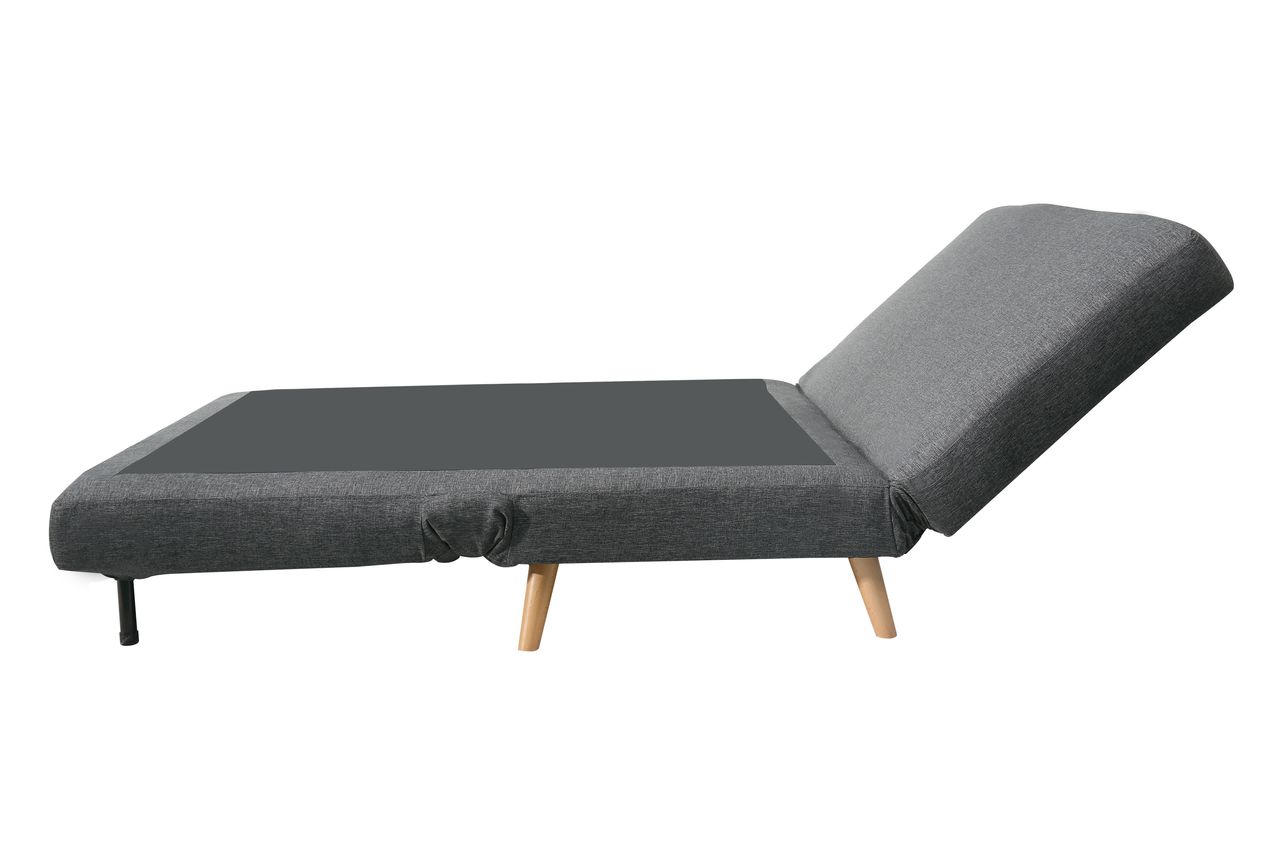 Happy Home Happy Home Schlafsessel inkl. Kissen 141 x 90 x 71 cm grau