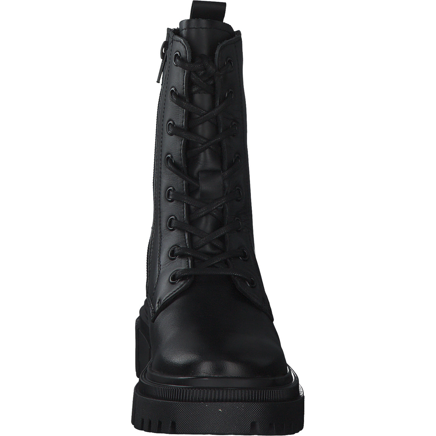 Tamaris 25844, Schnürstiefeletten, Damen, BLACK LEATHER
