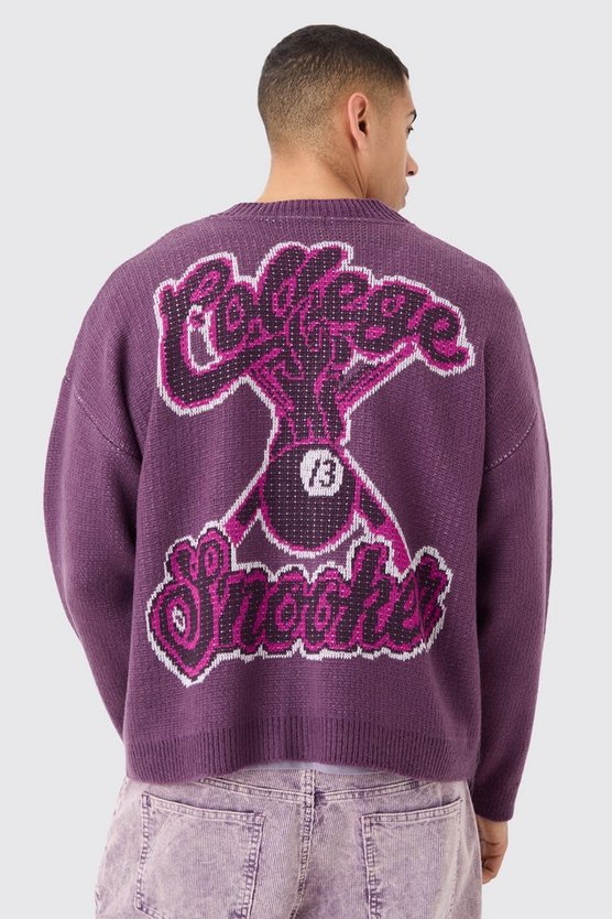 Kastiger Oversize Strick-Cardigan