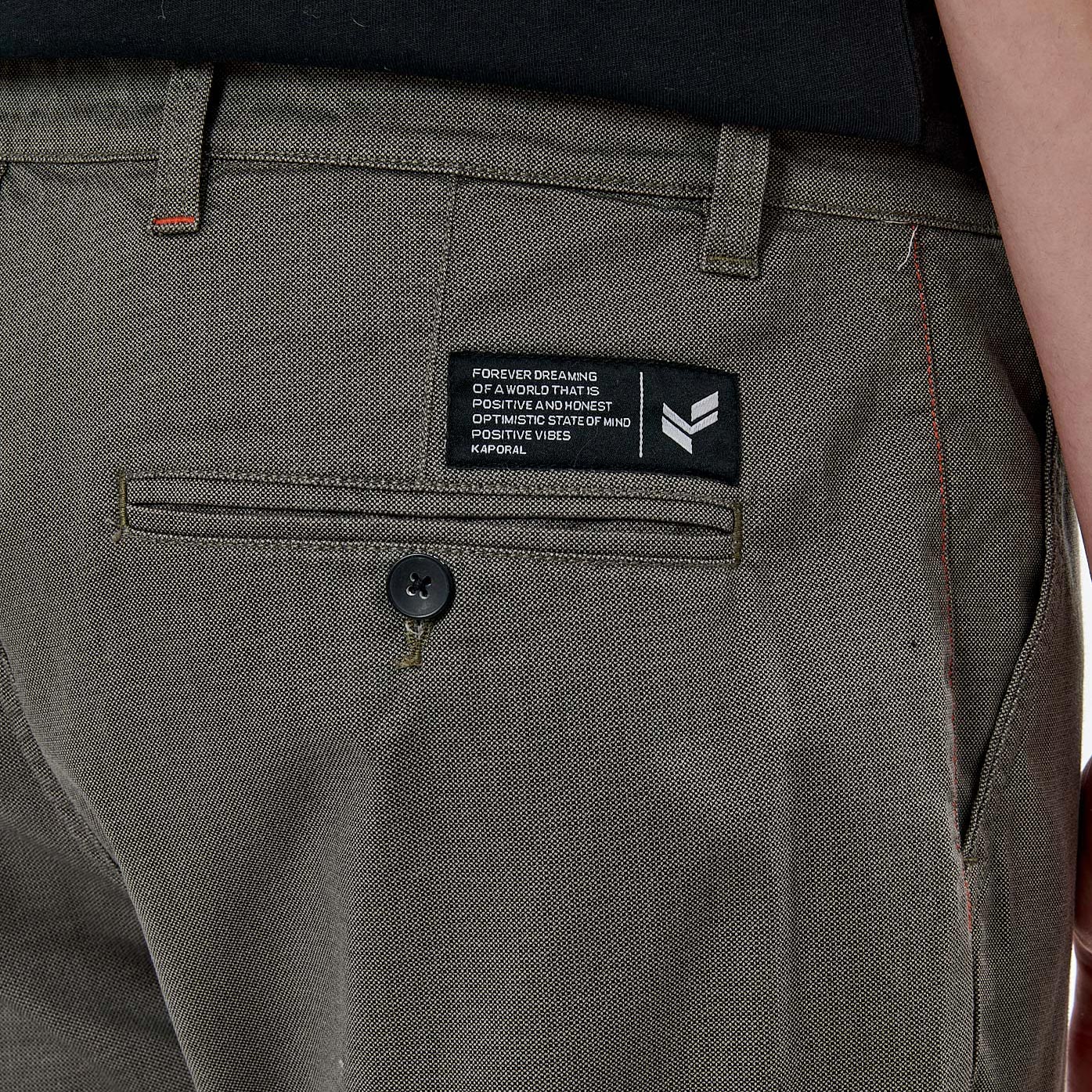 CRUSH  Pantalon slim gris homme