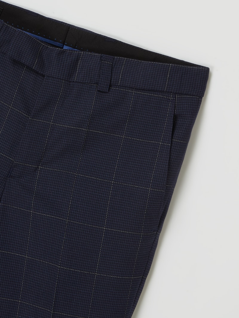 Super Slim Fit Hose mit Stretch-Anteil in blau