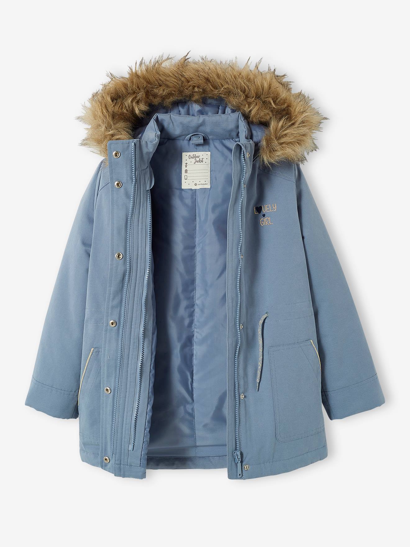 Parka 3 en 1 hiver fille vert