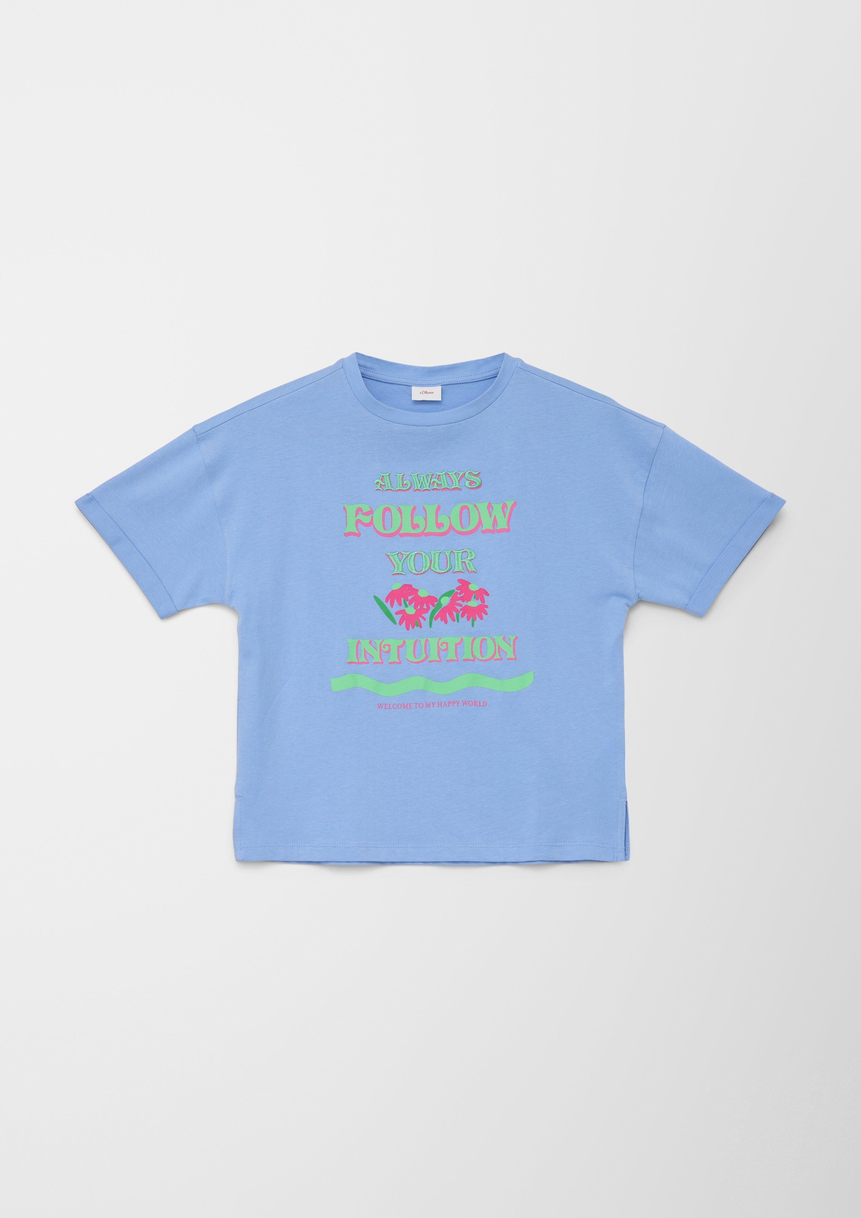 T-Shirt mit Schriftprint  2130473-5334