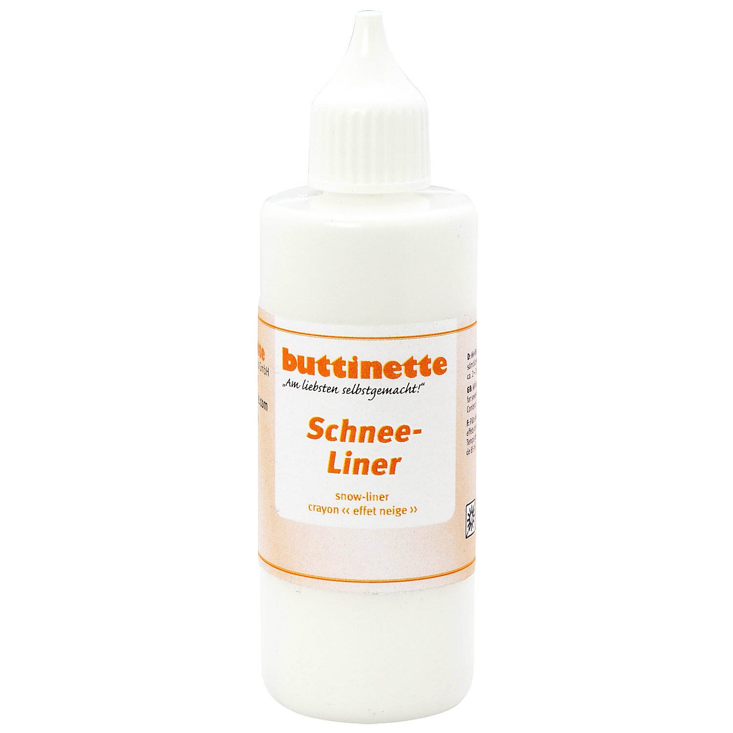 buttinette Schnee-Liner, 85 ml
