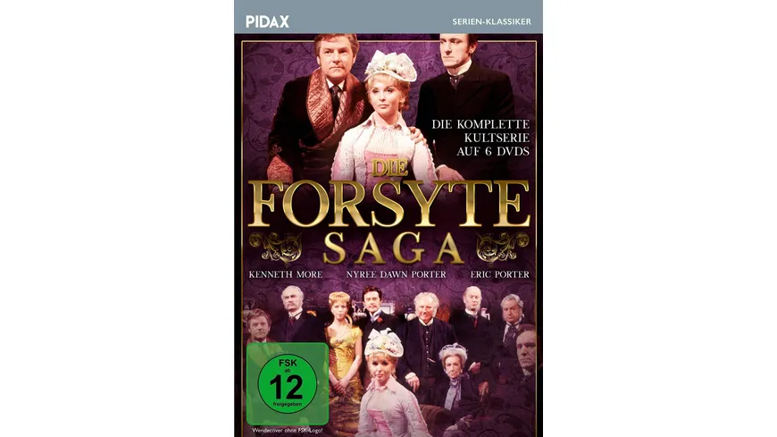 Die Forsyte Saga / Die komplette Kultserie nach den Romanen von John Galsworthy (Pidax Serien-Klassiker)  [6 DVDs]