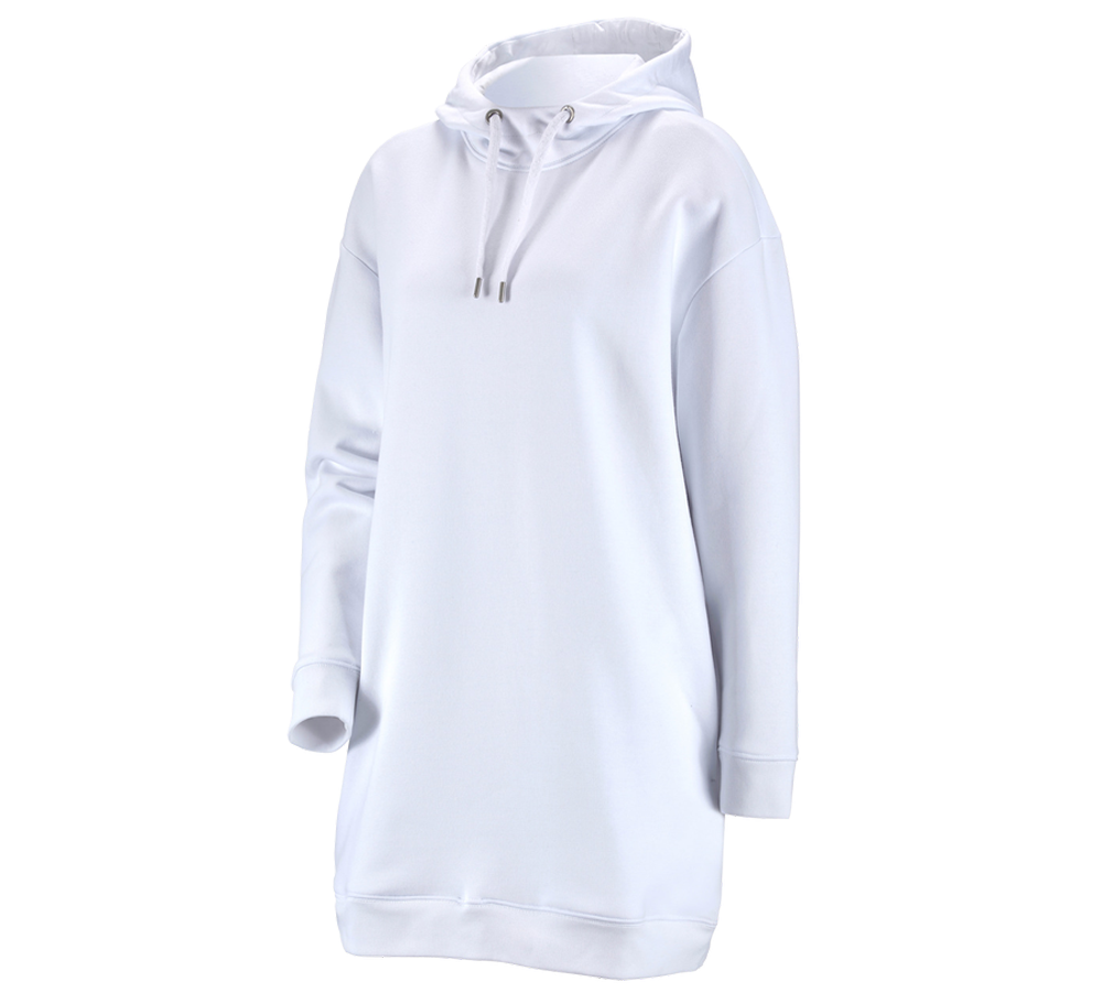 e.s. Oversize Hoody-Sweatshirt poly cotton, Damen