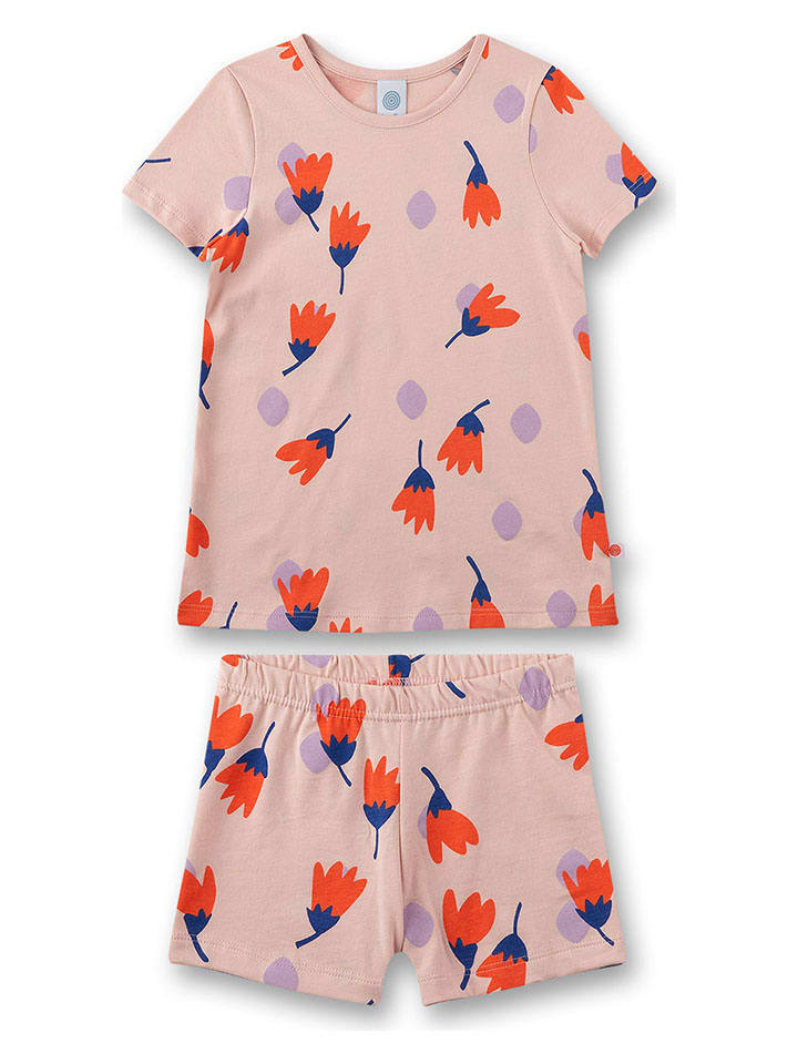 Sanetta Pyjama in Rosa/ Orange günstig kaufen