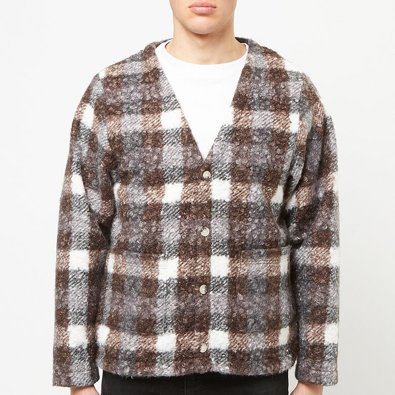 Pleasures Graham Cardigan grey