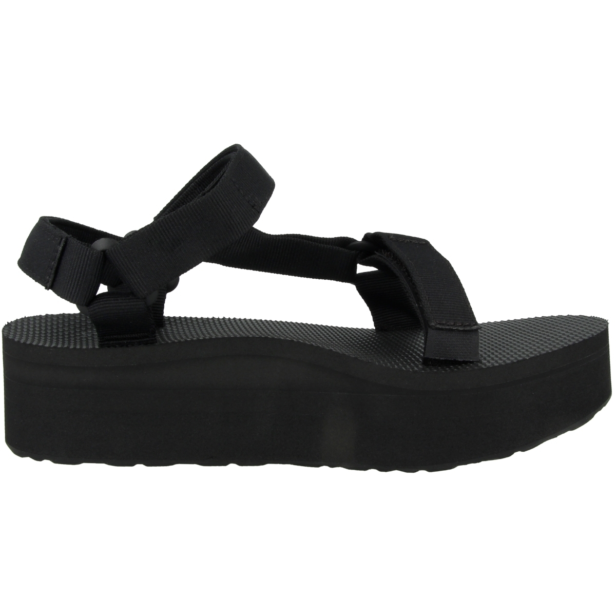 Teva Flatform Universal Sandale schwarz