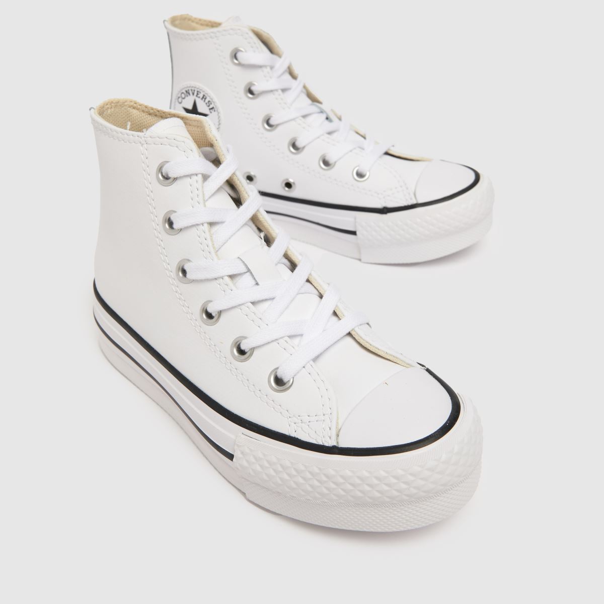 Converse All Star Eva Lift Hi Junior fehér tornacipő