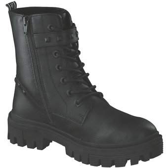 Tom Tailor Biker Boots in schwarz