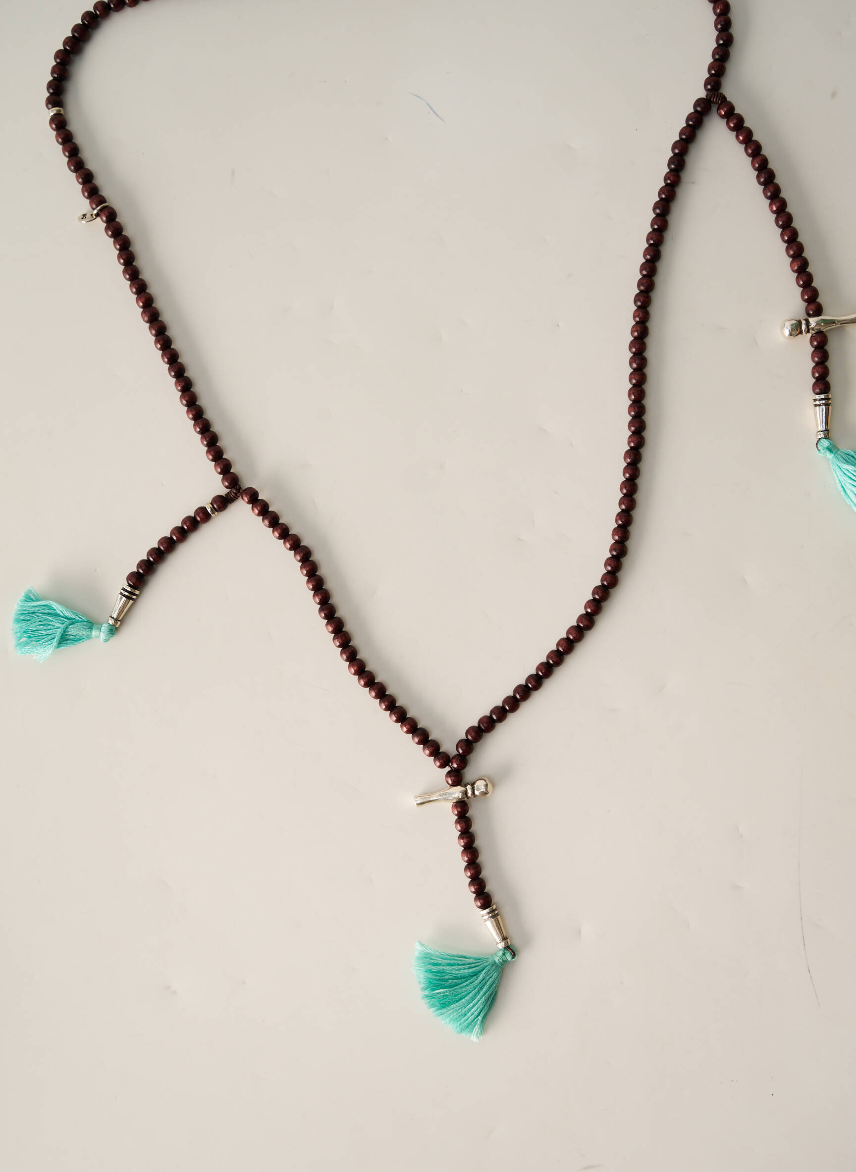 N 3 Colliers Femme couleur jaune