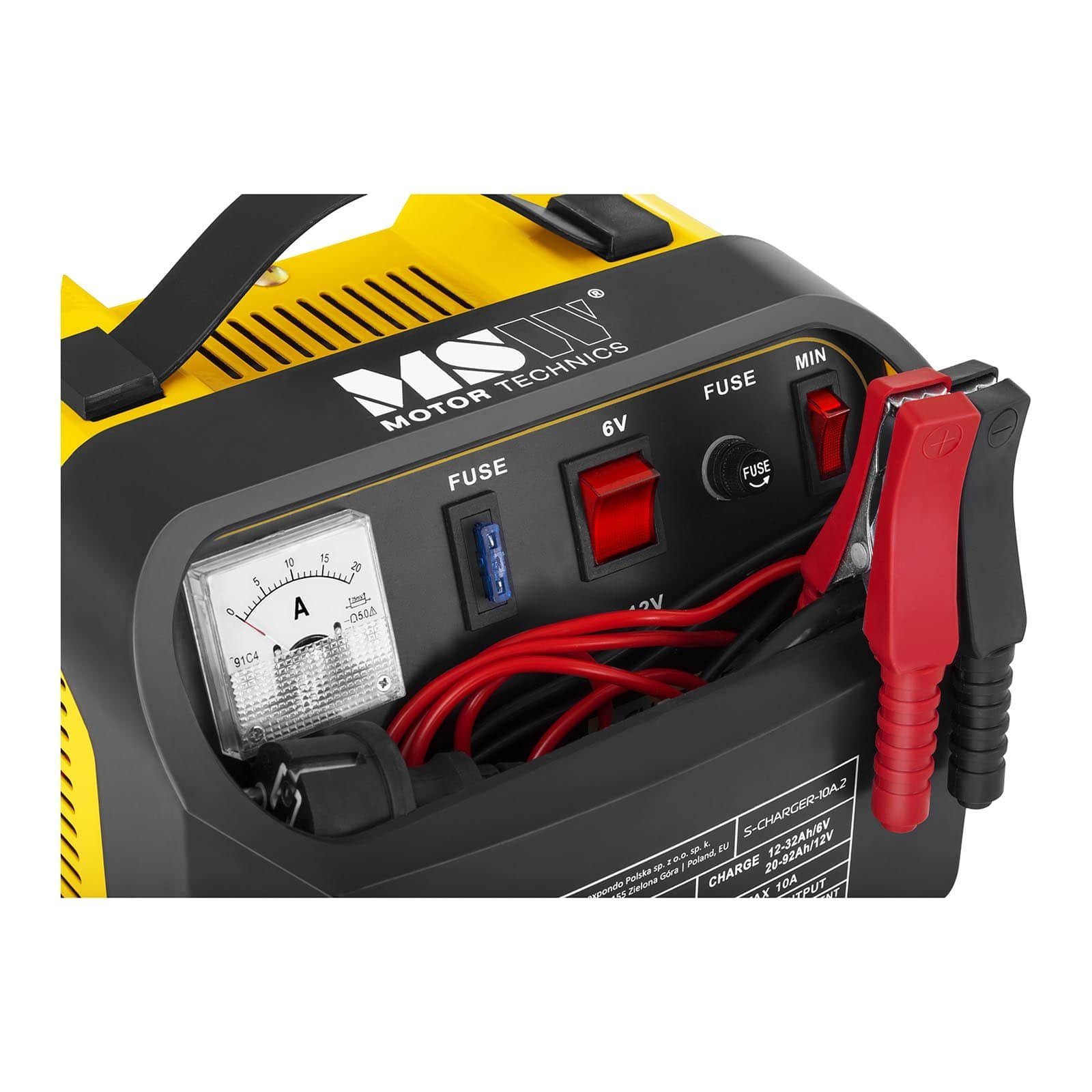 MSW Autobatterie Ladegerät Kfz Pkw Ladegerät Batterie 6 12 V 5 8 A Autobatterie-Ladegerät