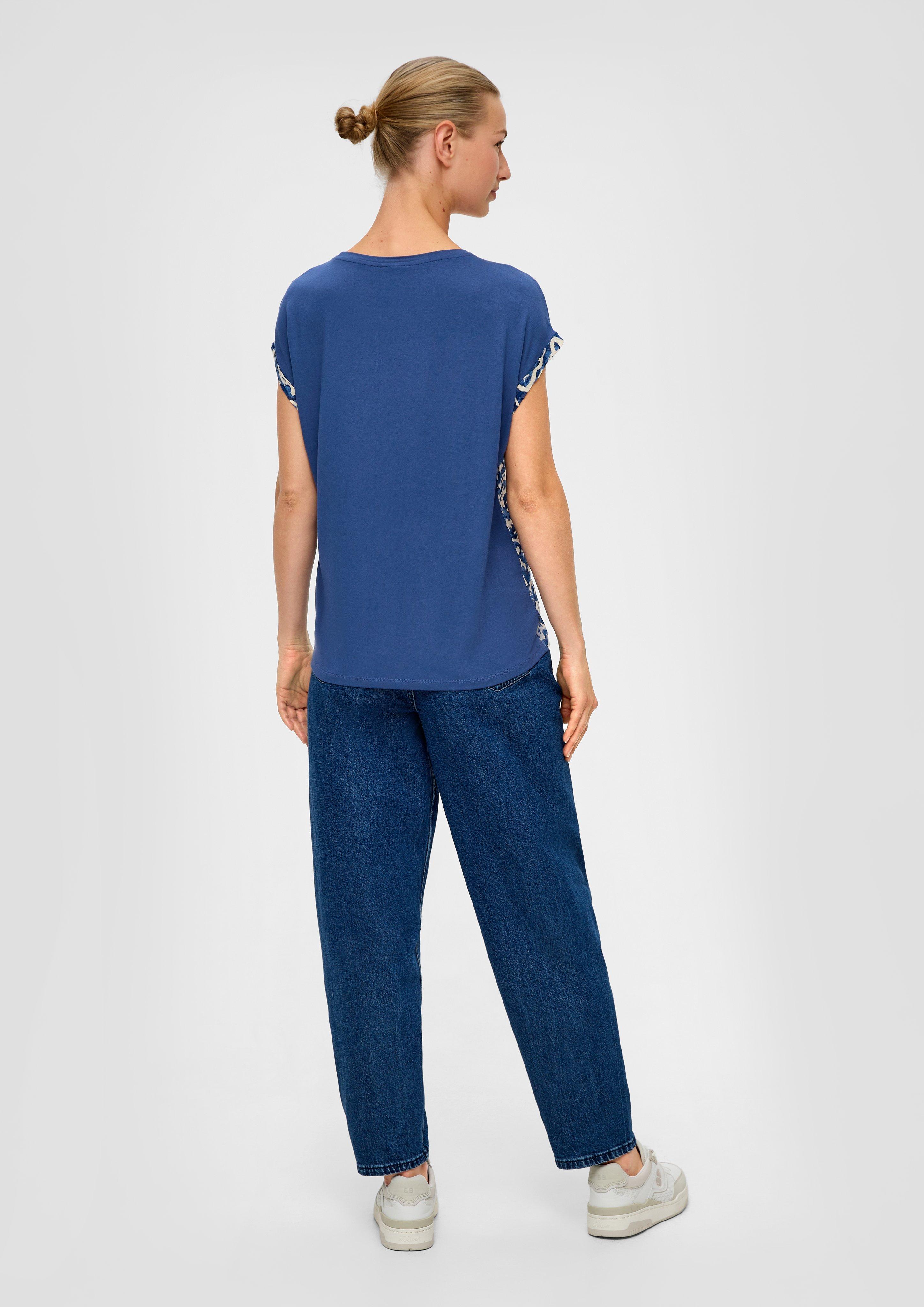 Blusenshirt im Fabricmix  2137184-57A1