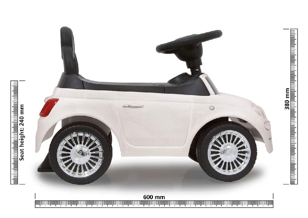 Jamara e.K. JAMARA Rutscher Fiat 500 weiss